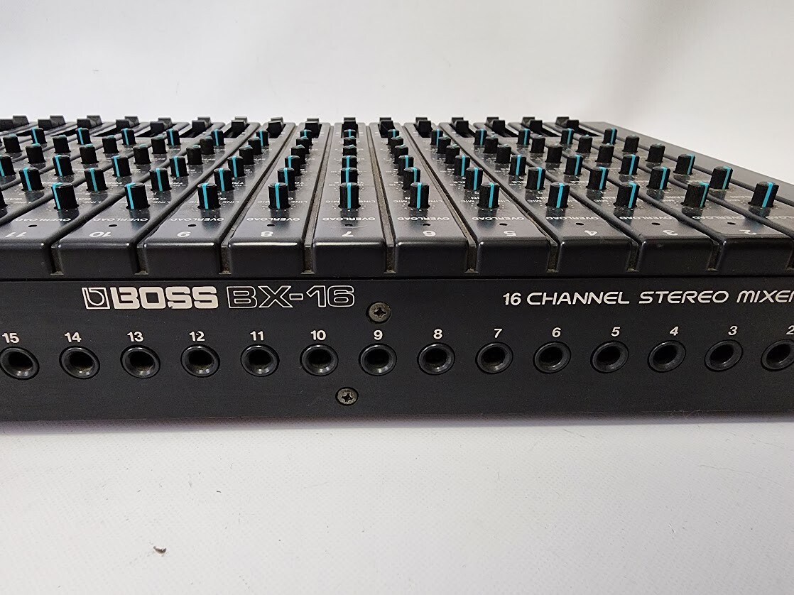Boss BX-16 16Channel Compact Stereo Mixer | eBay Boss BX-16 16Channel Compact Stereo Mixer | eBay