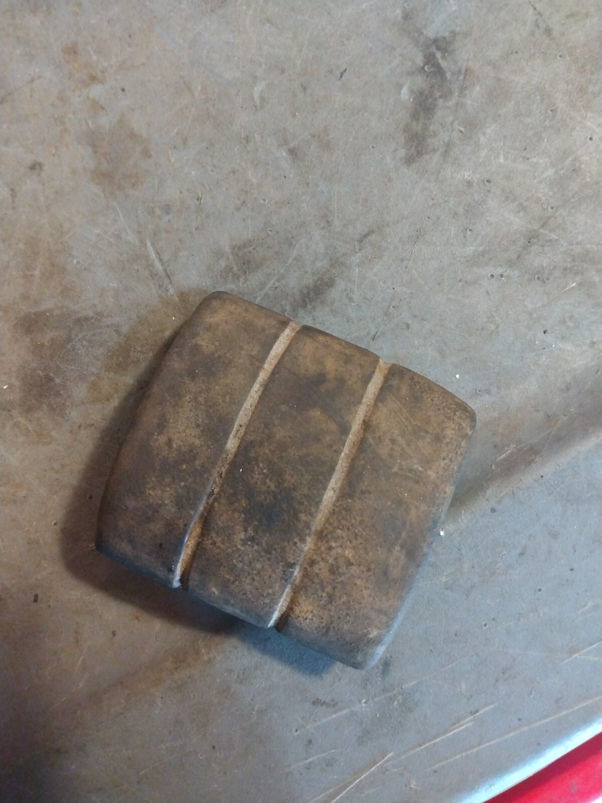 Harleydavidson brake pedal rubber pad used Panhead Shovelhead