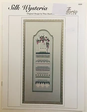 The Victoria Sampler SILK WYSTERIA Hardanger Pattern 0008 VTG Thea Dueck