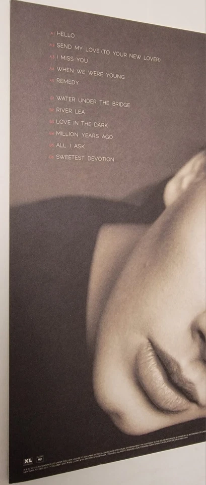 ADELE “25” 2015 VINYL LP XL RECORDINGS 88875176771 ‘HELLO’ ‘SEND MY LOVE’ VG++ - Image 4 of 4