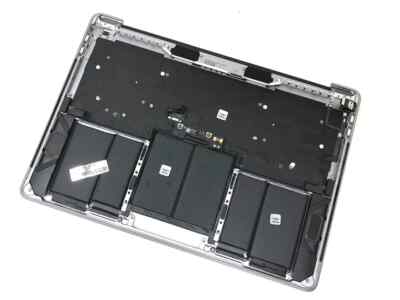 A1989 Battery Top case KeyBoard A1964 Silver 13'' MacBook 2018, 2019 Original C
