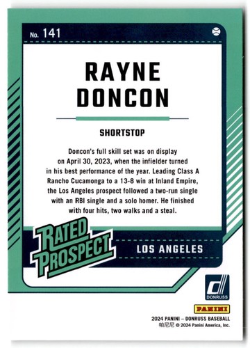 2024 Donruss Baseball Base Set (#1-200) Complete your set - You pick Card - Picture 283 of 401