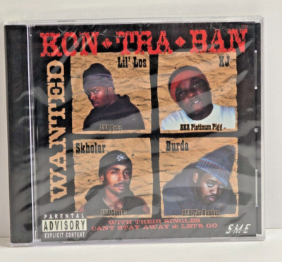 KON-TRA-BAN - ''CAN'T STAY AWAY/LET'S GO''  (NEW '02 KANSAS CITY G-FUNK CD SINGLE)
