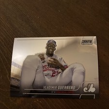 2022 topps stadium club chrome #152 Vladimir Guerrero Montreal Expos