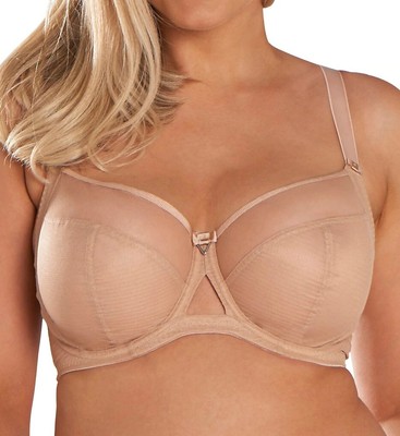 Curvy Kate LATTE Victory Side Support Multi Part Cup Bra, US 34E, UK 34DD