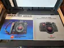 LEICA R-4 Mot  LEICA R3-Mot Brochures Detail Description Very RARE Excellent