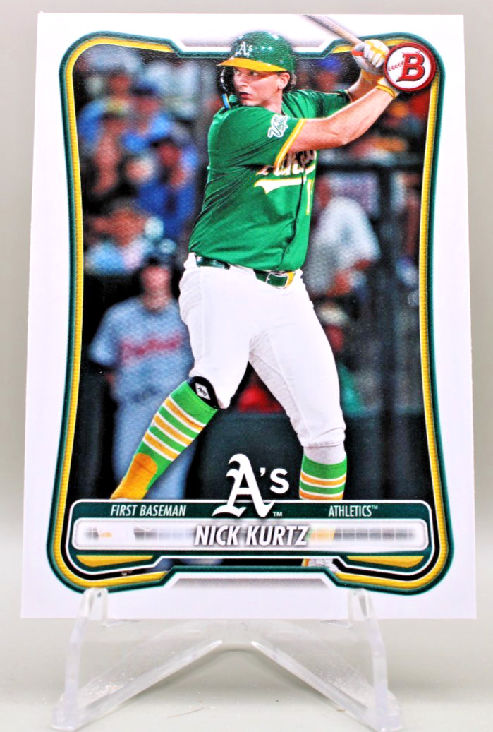 2026 Bowman - Nick Kurtz #10 Athletics