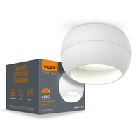 Deckenstrahler Videx FüR GX53 Lampe VL-SPF16A-W White Ceiling Spotlight Luminair