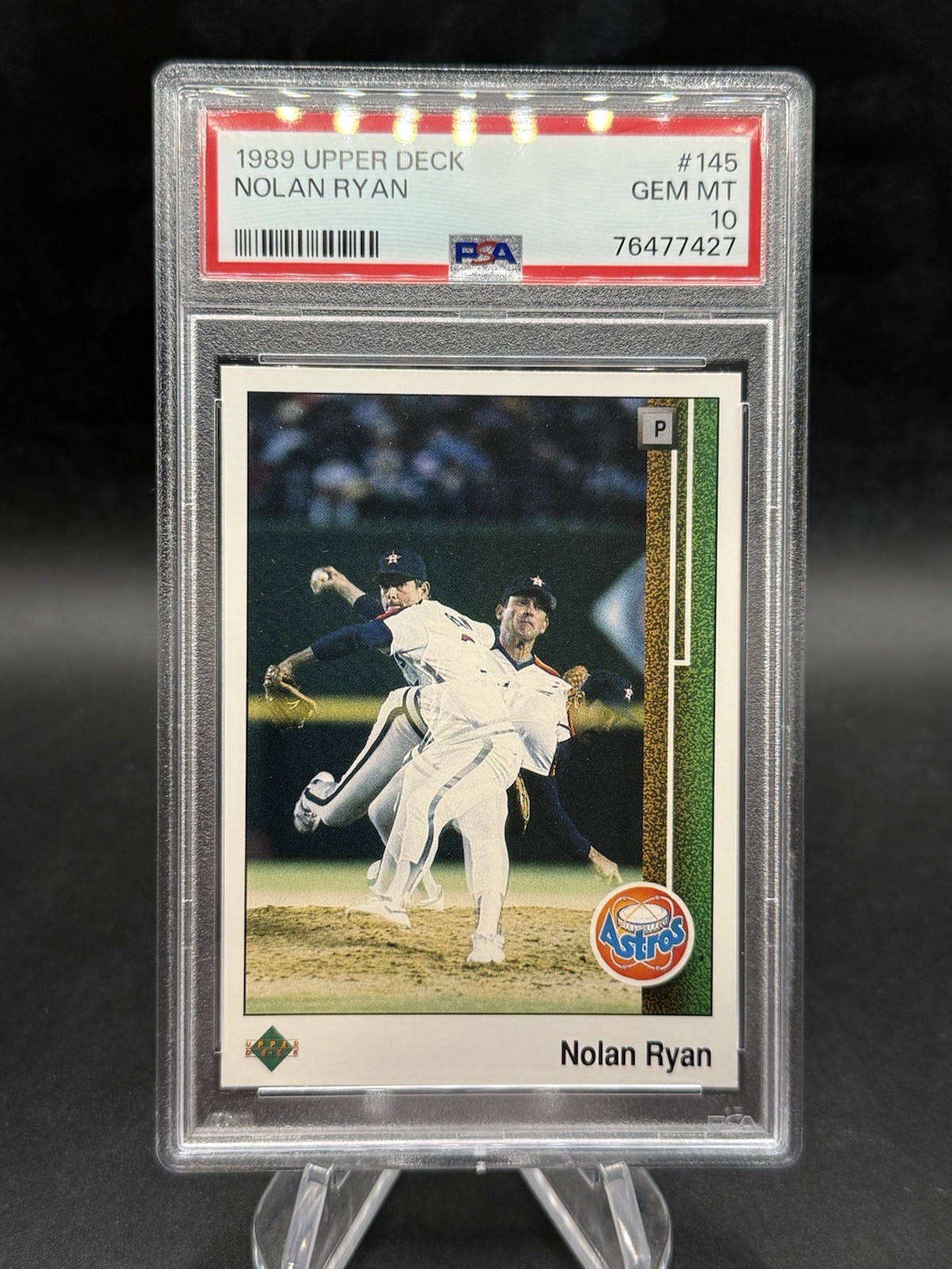 1989 Upper Deck Nolan Ryan #145 PSA 10