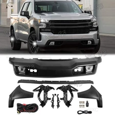FOR 2019 2020 2021 CHEVY SILVERADO 1500 FRONT BUMPER ASSEMBLY NEW
