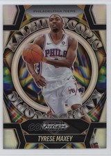 2024-25 Panini Prizm Black Kaleidoscopic Silver Prizm Tyrese Maxey #20 14mf
