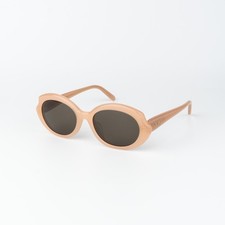 Loewe LW40147F 72E Sunglasses Frame Women Shiny Nude Pink Oval New