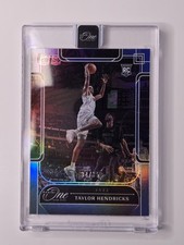2023-24 Panini One and One - Rookies Taylor Hendricks #128 Blue /35 (RC) Rookie
