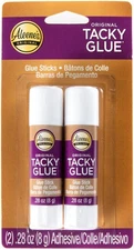 Aleene's Original Tacky Glue Sticks 2/Pkg .28oz