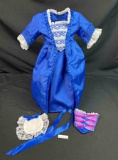 American Girl Felicity Christmas Dress/Gown/Outfit/ Stomacher Pleasant Company A