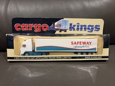 Volvo Cargo kings Safeway box truck opening rear doors. Lledo 1983 BOXED