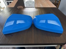 Cadillac CT4 OEM Mirror Covers Electric Blue - Brand New
