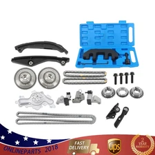 For Ford Lincoln Taurus Flex MKT 3.5L Timing Chain Kit Water Pump Cam Gear Tool