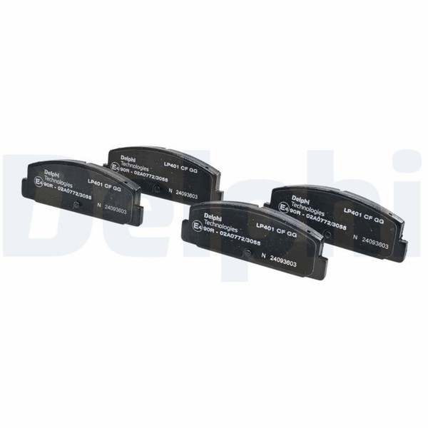 Delphi BremsbelÄGe Satz Hinterachse Passend FÜR Mazda 323 6 626 Premacy RX-7 |-image