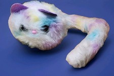 Pomsies Cat Plush sherbert Wearable Pom-Pom Pet Tested Works New Battery