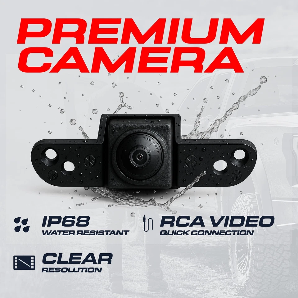 Handle with Backup Camera for Dodge Ram 09-17 | 170° Wide View - Image 4 of 4