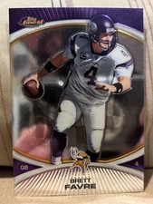 2010 Topps Finest Brett Favre #62 Minnesota Vikings
