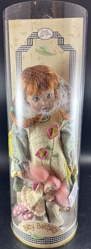 Helen Kish doll bitty Bethany Red Hair In green plaid dress 11 In In Box W COA