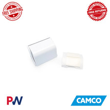 Camco Pop-A-Toothbrush Hygienic RV Toothbrush Holder White 57203