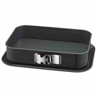 Kaiser Springform 35X24Cm Rechteckig Antihaft Emailleboden Schnittfest