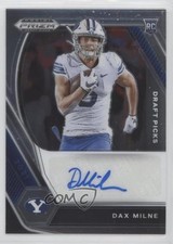 2021 Panini Prizm Draft Picks Draft Picks Auto Dax Milne #DPA-DMI Auto 0rm6