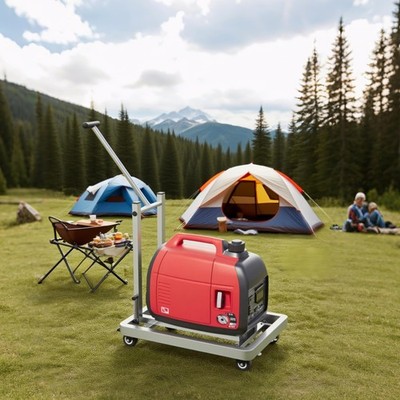 Generator Wheel Kit,GeneratorCart,500LB Heavy-Duty GeneratorCart with Wheels,...