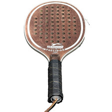Vintage Slazenger Paddleball Racquet 4301 Wood And Brushed Metal APTA Approved