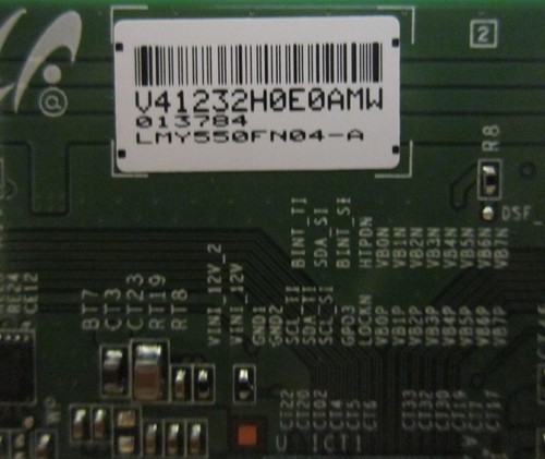Sony KD 55X750H / KD 55X75CH T Con Board ST5461D11 1, 34291100920, 1 007 123 11