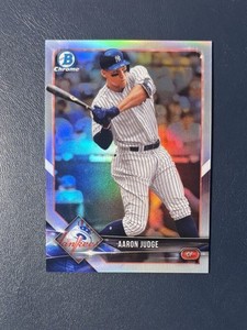 Aaron Judge 2018 Bowman Chrome #100 Refractor 289/499 New York Yankees