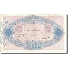 [#591148] France, 500 Francs, 1929-07-26, EF, Fayette:30.32, KM:66, k