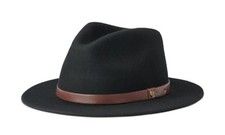 Brixton Messer Fedora X-Small Black