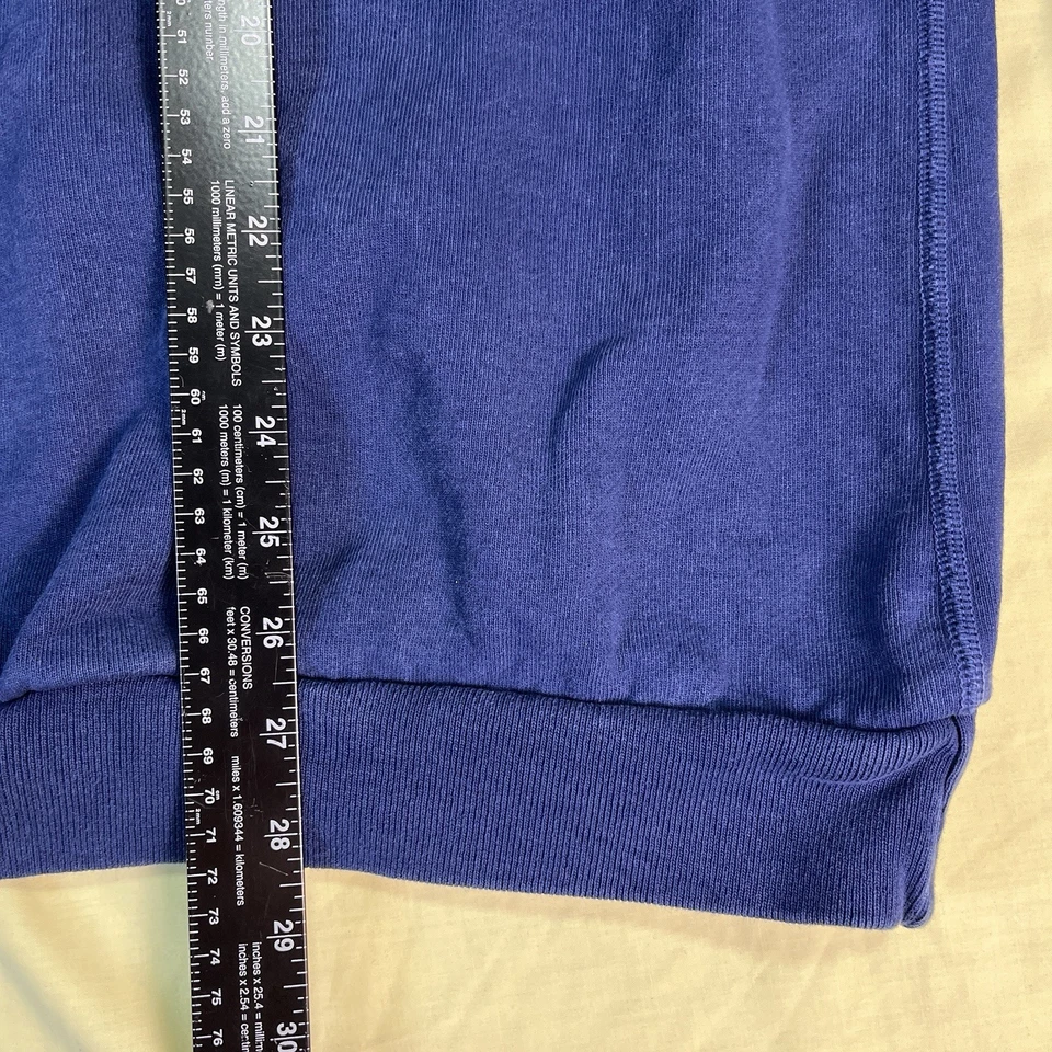 Undefeated Men’s XL Athletic Club Pullover Heavy Sweatshirt Blue Crew Neck - Image 3 of 4