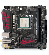 MSI B450I GAMING PLUS AC Mini-ITX AM4 Motherboard + Ryzen 5 2700x