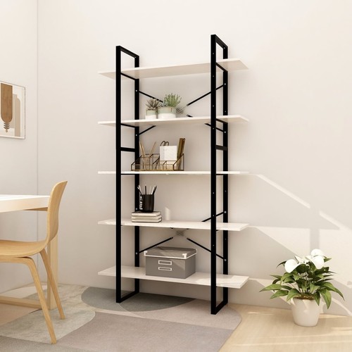 Libreria a 5 Ripiani Marrone 40x30x175 cm in Legno di Pino vidaXL - Foto 3 di 60