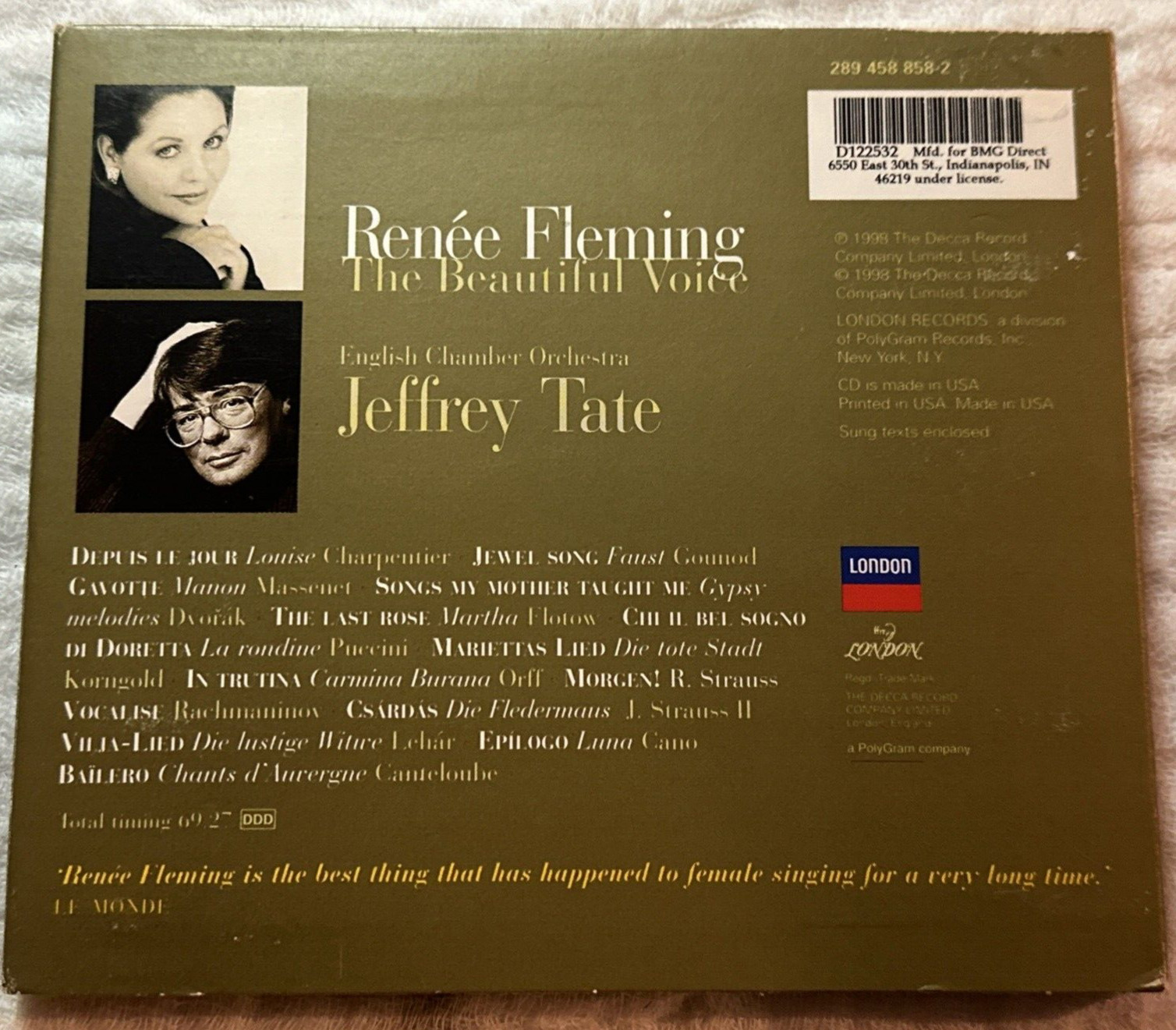 Renée Fleming : Renee Fleming - The Beautiful Voice, English Chamber Orchestra