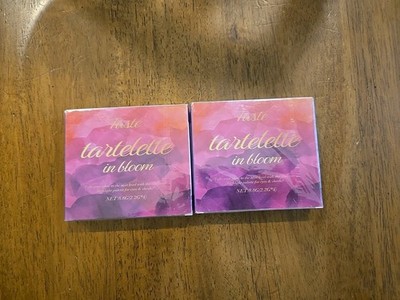 2 Tartelette in Bloom Highlight Palette For Eyes & Cheeks Tarte Cosmetics NIB 