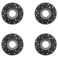 Set Of (4)- 1021314m91 Brake Discs Fits Massey Ferguson Mf 135 150 165 175 180 5
