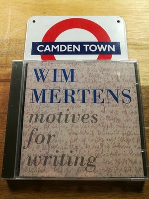 Wim Mertens - Motives For Writing CD Versiegelt Neu Mehrfachbestellungen Rabatte