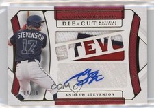 2022 Panini National Treasures Gold 4/10 Andrew Stevenson #DCMS-AS Auto 12ty