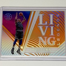2020-21 Illusions Shaquille Oneal #5 Orange Living Legends