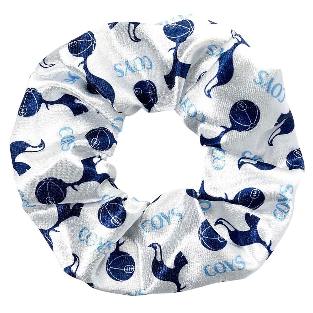 Football Club - Tottenham Hotspur Coys Blue Hair Scrunchie ACC NUOVO