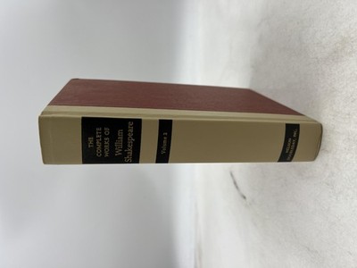 Vintage Complete Works William Shakespeare Vol 2 Nelson Doubleday Hardcover Play