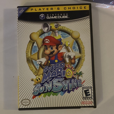 Super Mario Sunshine Player s Choice w/ Manual Nintendo GameCube NTSC-U/C E