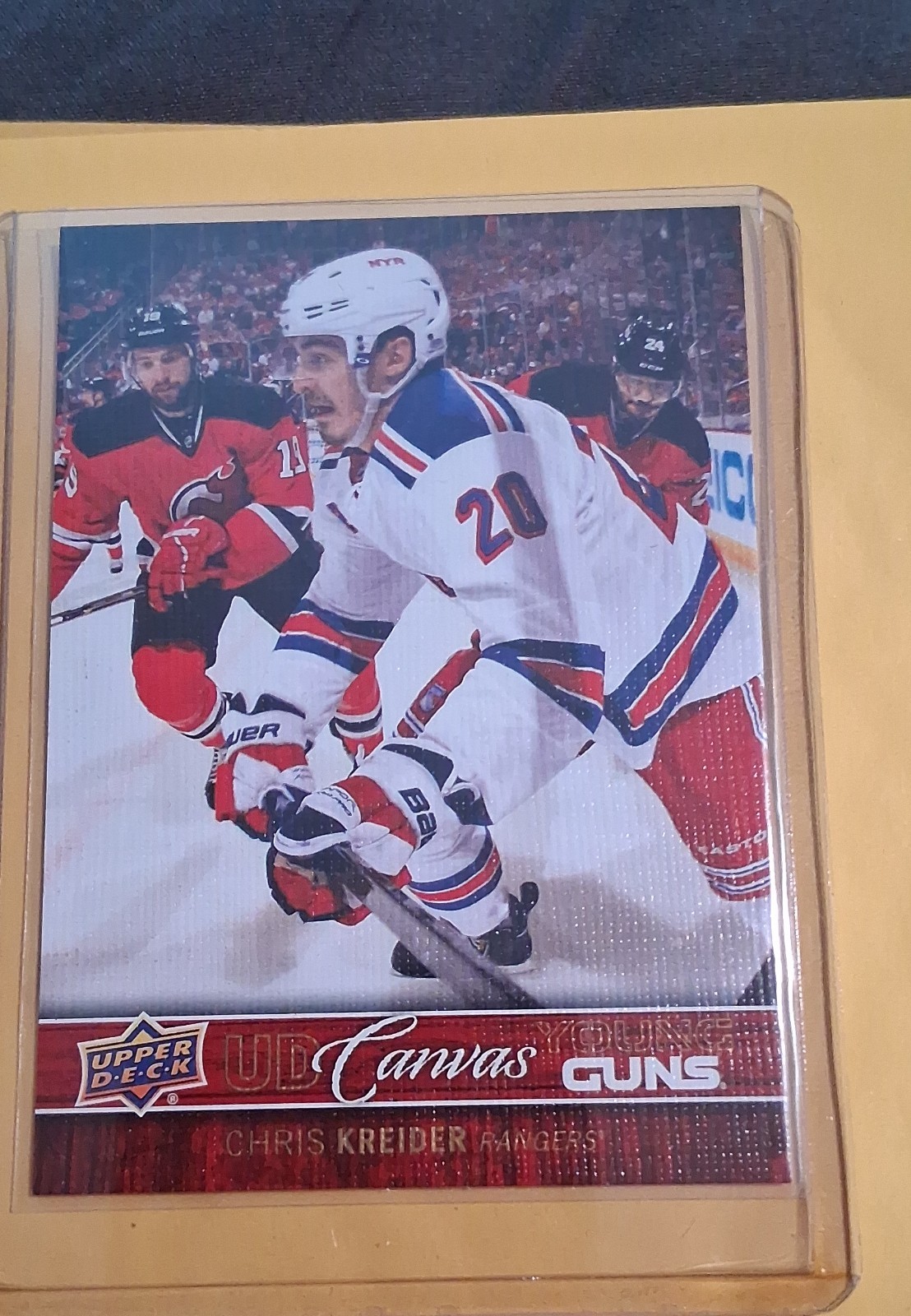 2012-13 Upper Deck - Ud Canvas Young Guns Chris Kreider #C110 (RC)