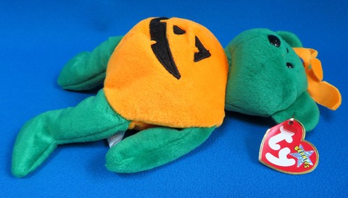 HALLOWEEN JACK O LATERNE KÜRBIS * KNIFFLIG Stofftier TY BEANIE BABYS VINTAGE 2003 - Bild 4 von 7